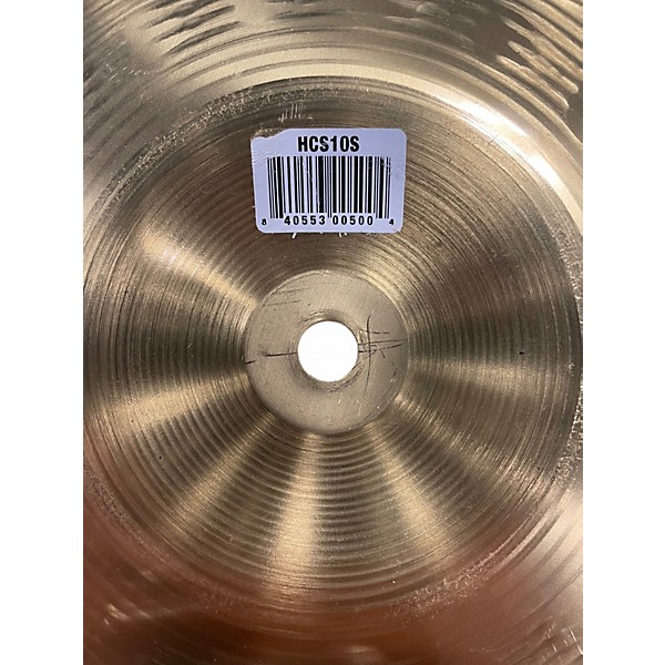 Used MEINL 10in HCS Splash Cymbal