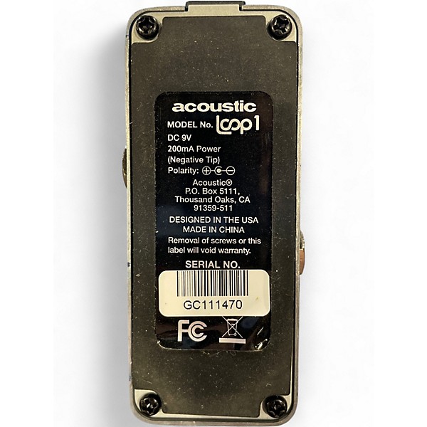 Used Acoustic Loop1 Pedal