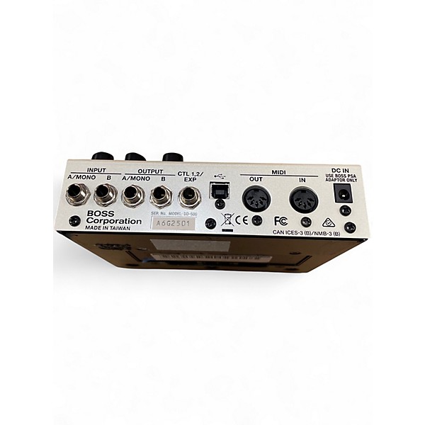 Used BOSS DD500 Digital Delay Effect Pedal
