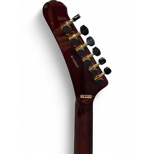 Used Jericho Nomad Sunburst Solid Body Electric Guitar