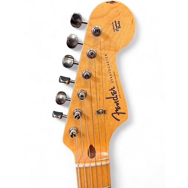 Used Fender HERITAGE 50S STRAT MN 2TS 2 Tone Sunburst Solid Body Electric Guitar