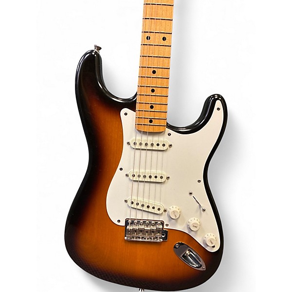 Used Fender HERITAGE 50S STRAT MN 2TS 2 Tone Sunburst Solid Body Electric Guitar