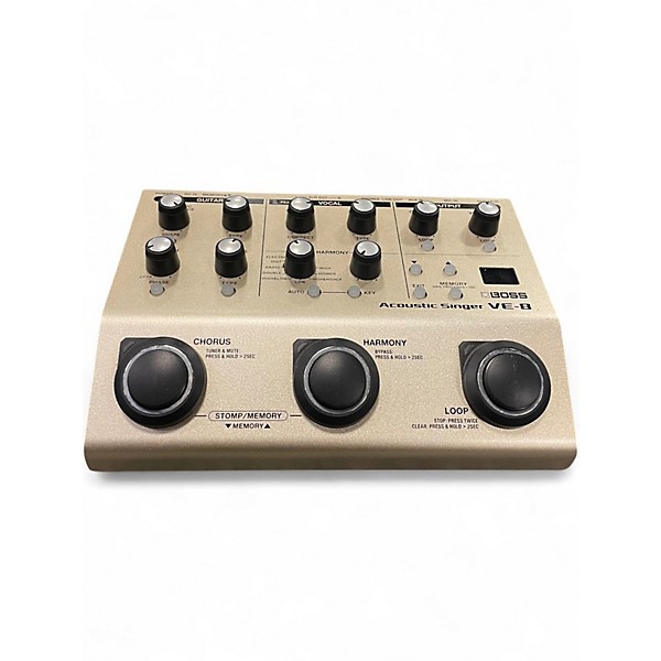 Used BOSS VE8 Acoustic Singer Effect Processor