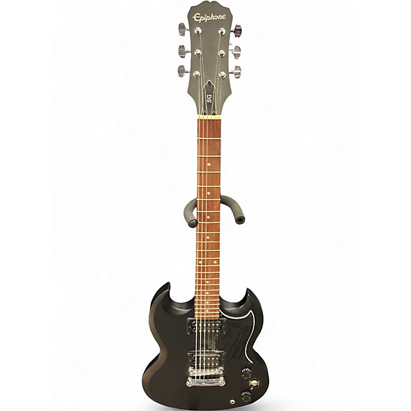 Used Epiphone SG Black Solid Body Electric Guitar