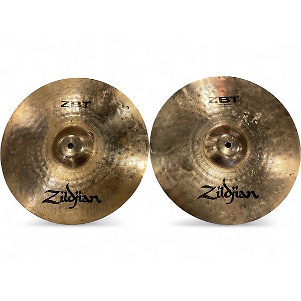 Used Zildjian 14in ZBT Hi Hat Pair Cymbal