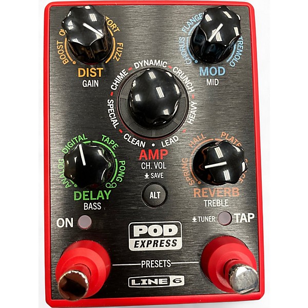 Used Line 6 Pocket Pod Express Amp Modeler Effect Processor