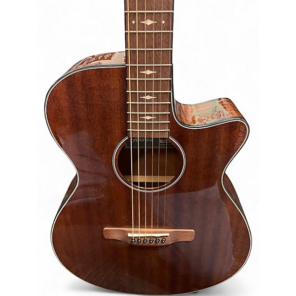 Used Ibanez AEG62-NMH Mahogany Acoustic Electric Guitar