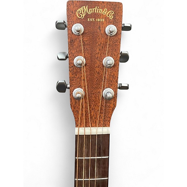 Used Martin DX2E Natural Acoustic Electric Guitar