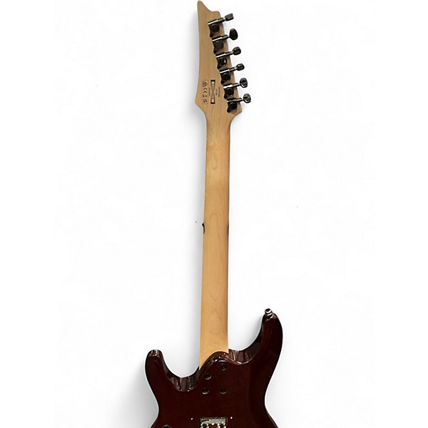 Used Ibanez S670QM DRAGON EYE BURST Solid Body Electric Guitar