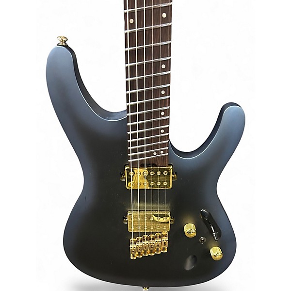 Used 2024 Ibanez SML721 Black Solid Body Electric Guitar