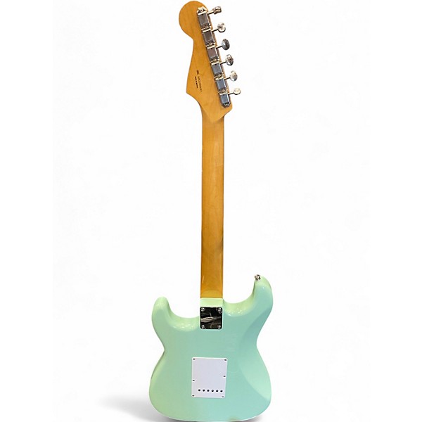 Used Fender Vintera 60s Stratocaster Surf Green Solid Body Electric Guitar
