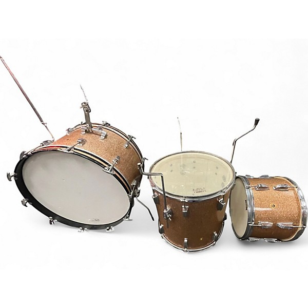 Used 1967 Ludwig 3 Piece Super Classic Champagne Sparkle Drum Kit