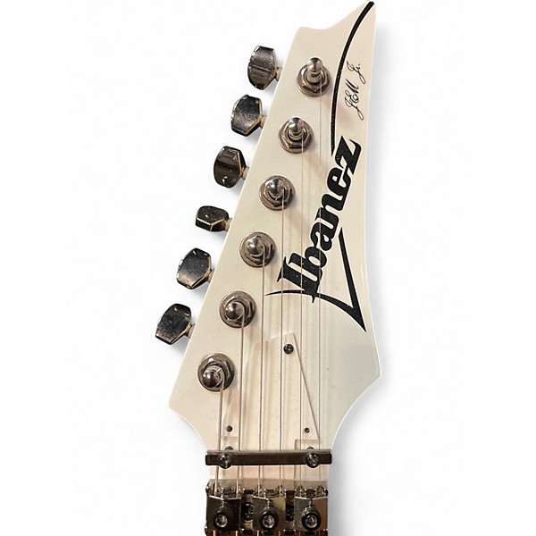 Used 2022 Ibanez STEVE VAI JEM JR WHITE Solid Body Electric Guitar