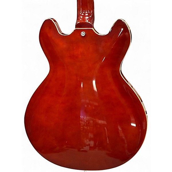 Used Firefly FF338 Sunburst Hollow Body Electric Guitar