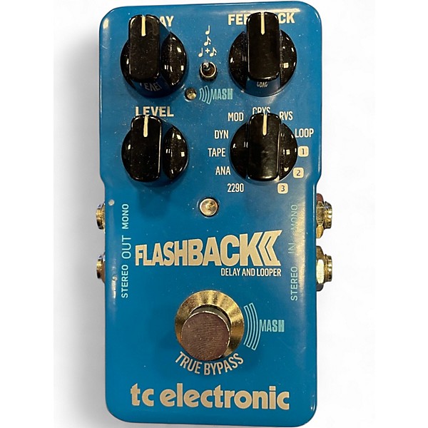 Used TC Electronic Flashback Delay And Looper Effect Pedal