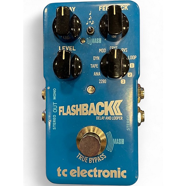 Used TC Electronic Flashback Delay And Looper Effect Pedal