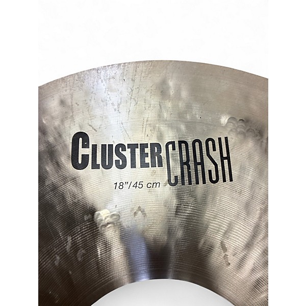 Used Zildjian 18in K Cluster Crash Cymbal