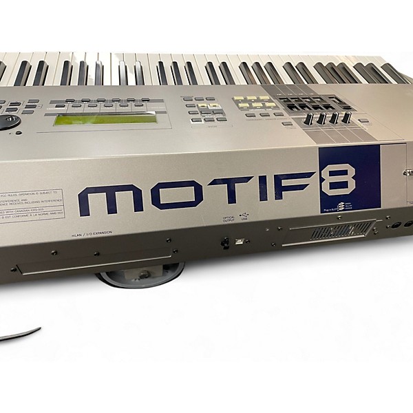 Used 2000s Yamaha Motif 8 88 Key Keyboard Workstation