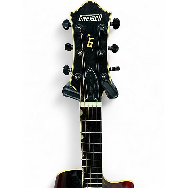 Used Gretsch Guitars Historic Series G3366 Crimson Red Trans Acoustic Guitar