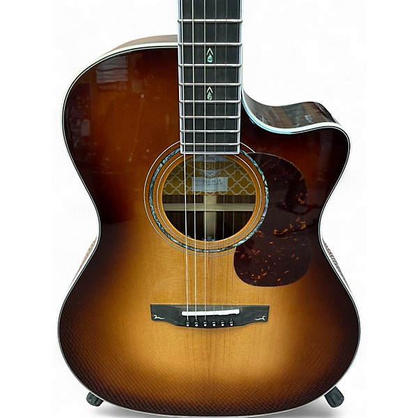 Used Cort Gold A8 LB Tobacco Sunburst Acoustic Guitar
