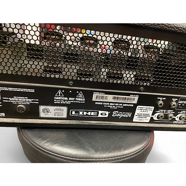 Used Line 6 Spider Valve HD100 Tube Guitar Amp Head