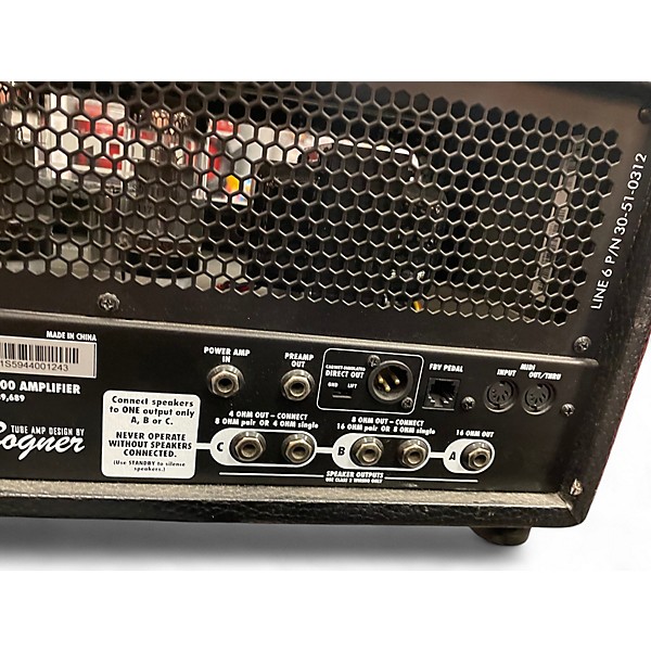 Used Line 6 Spider Valve HD100 Tube Guitar Amp Head