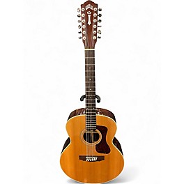 Used Guild F15-12E Natural 12 String Acoustic Electric Guitar