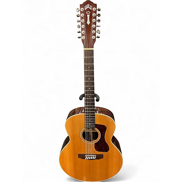 Used Guild F15-12E Natural 12 String Acoustic Electric Guitar