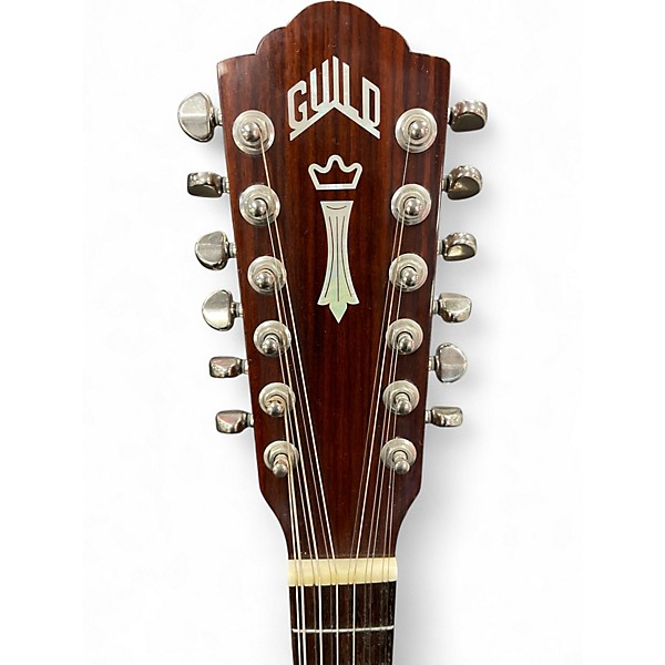 Used Guild F15-12E Natural 12 String Acoustic Electric Guitar