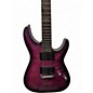 Used Schecter Guitar Research C1 Platinum SATIN PURPLE BURST Solid Body Electric Guitar