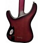 Used Schecter Guitar Research C1 Platinum SATIN PURPLE BURST Solid Body Electric Guitar