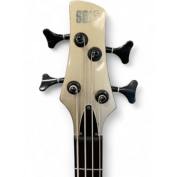 Used 1989 Ibanez SR800 Pewter Electric Bass Guitar