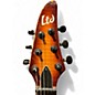 Used ESP LTD H100FM Trans Amber Solid Body Electric Guitar