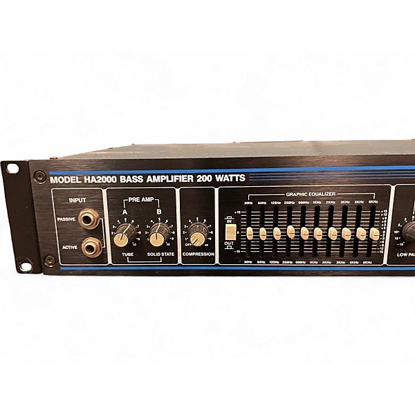 Used Hartke HA2000 Bass Amp Head