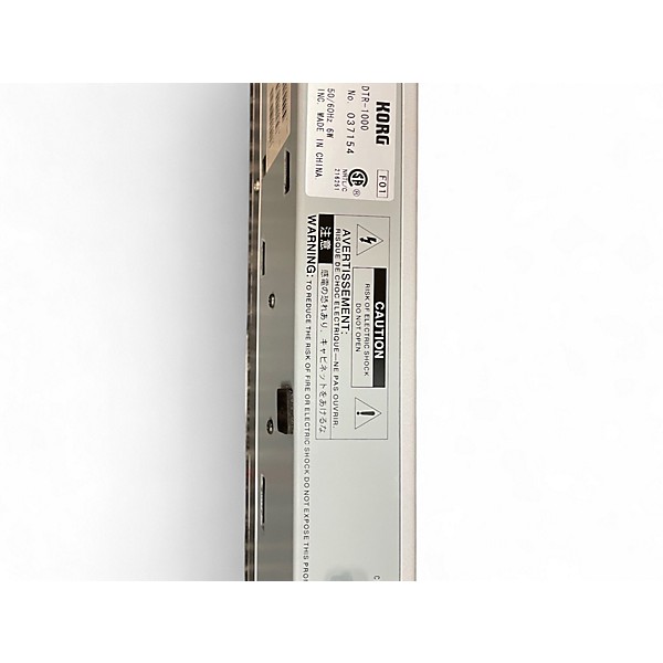 Used KORG DTR1000 Rack Tuner