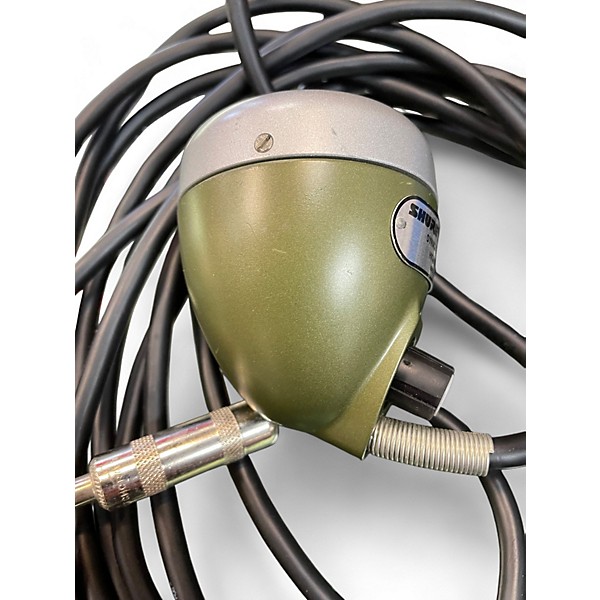 Used Shure 520DX Green Bullet Dynamic Microphone