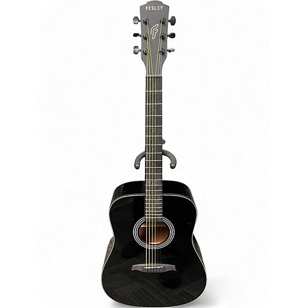 Used Fesley RD60D BLACK Acoustic Guitar