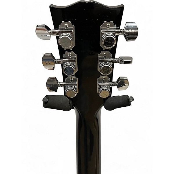 Used Gibson Les Paul Studio Black Solid Body Electric Guitar