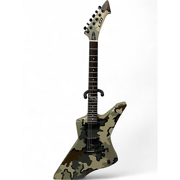 Used ESP LTD James Hetfield Snakebyte KUIU Camo Solid Body Electric Guitar