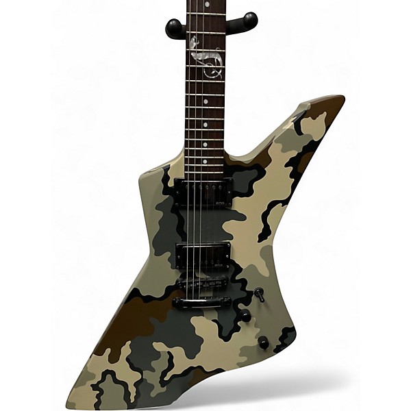 Used ESP LTD James Hetfield Snakebyte KUIU Camo Solid Body Electric Guitar