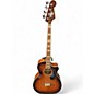 Used Fender Kingman Acoustic Electric Bass 2 Tone Sunburst Acoustic Bass Guitar thumbnail