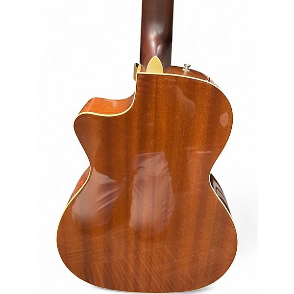 Used Fender Kingman Acoustic Electric Bass 2 Tone Sunburst Acoustic Bass Guitar