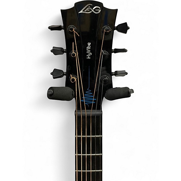 Used Lag Guitars THV30DCE Natural Acoustic Electric Guitar