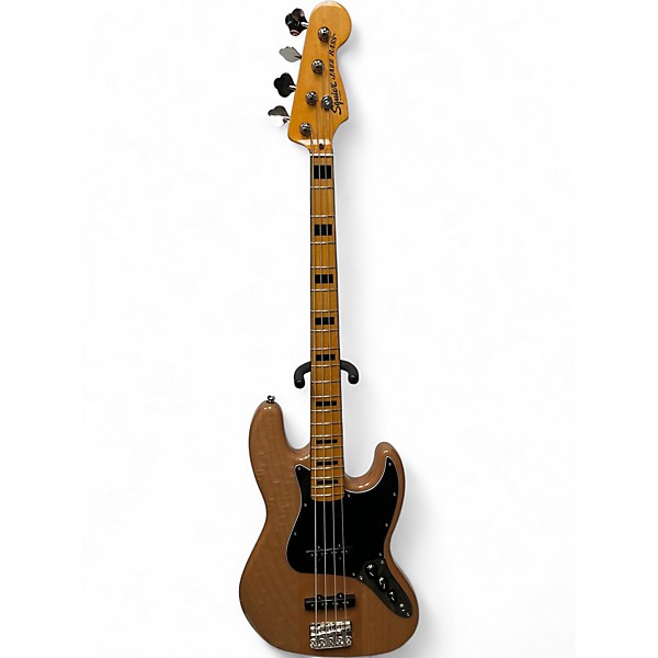 Used Squier Classic Vibe 70s Jazz Bass Natural Electric Bass Guitar