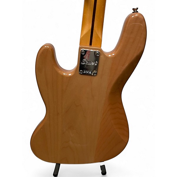 Used Squier Classic Vibe 70s Jazz Bass Natural Electric Bass Guitar