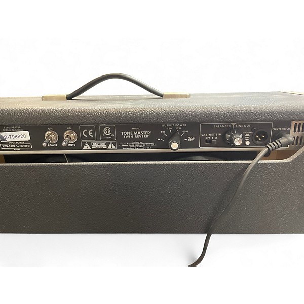 Used Fender Tone Master Twin Reverb 100W 2x12 Guitar Combo Amp
