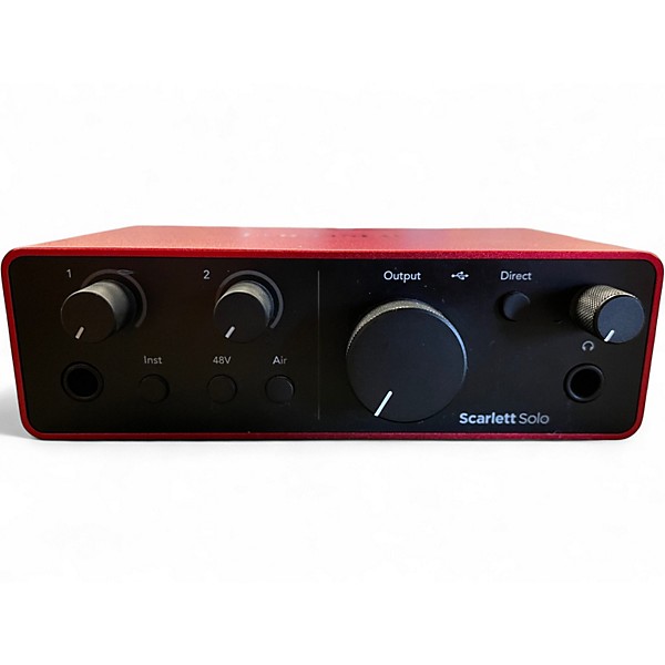 Used Focusrite Scarlett Solo Gen 4 Audio Interface
