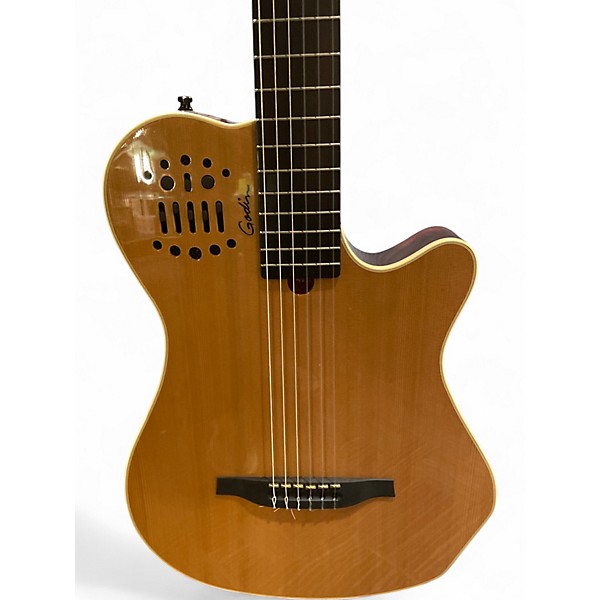 Used Godin multiac grande concert sa Natural Classical Acoustic Electric Guitar