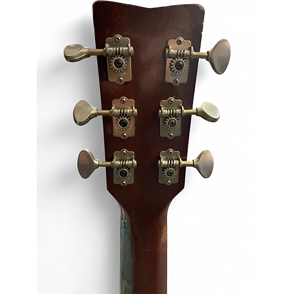 Vintage 1960s Yamaha FG-180 Red Label Natural Acoustic Guitar