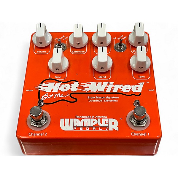 Used Wampler Hot Wired Effect Pedal